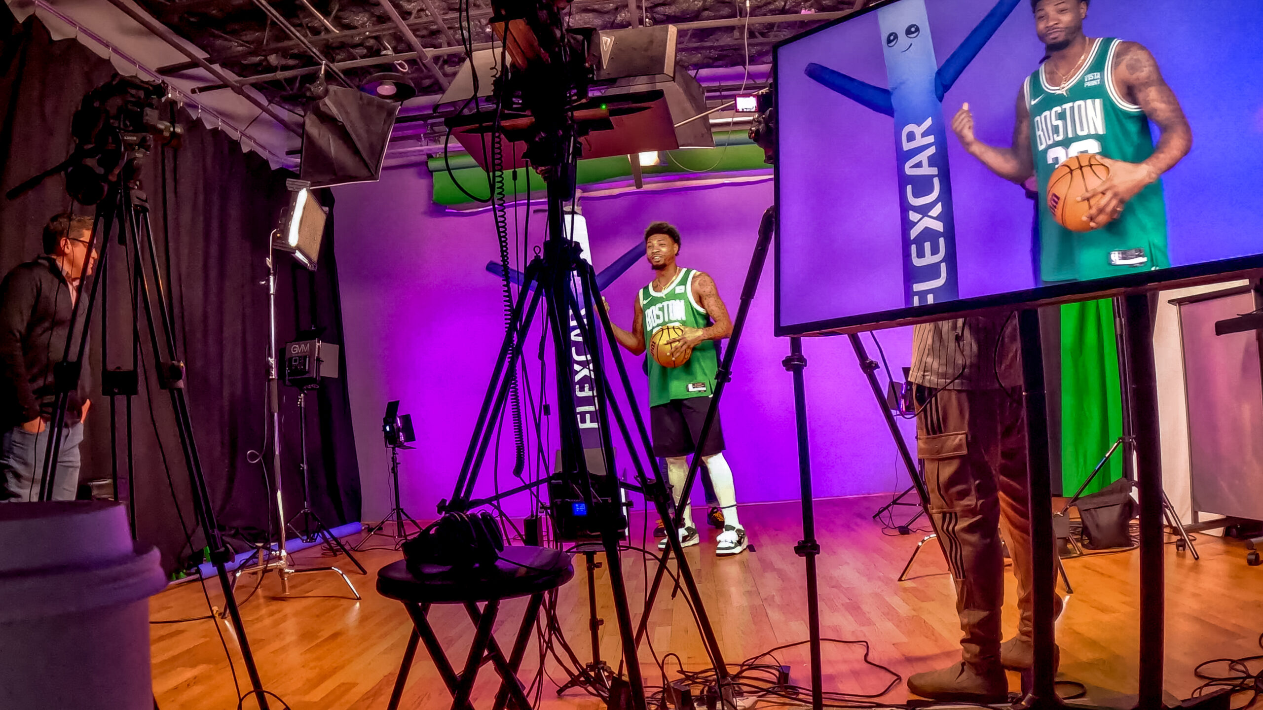 Marcus Smart x Flexcar: Behind the scenes of our Smart production | Flexcar